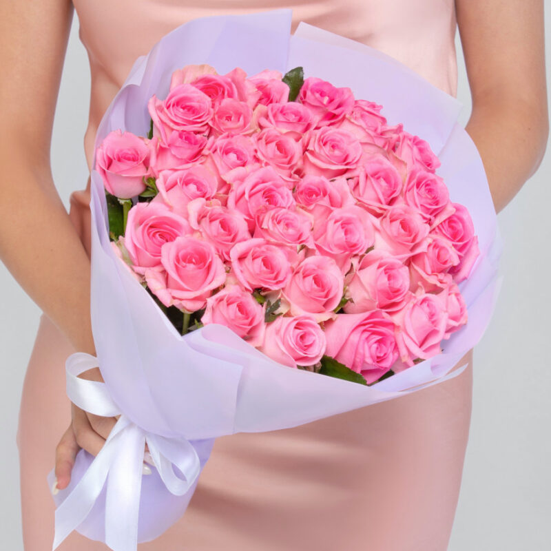Ярко-Розовые Розы